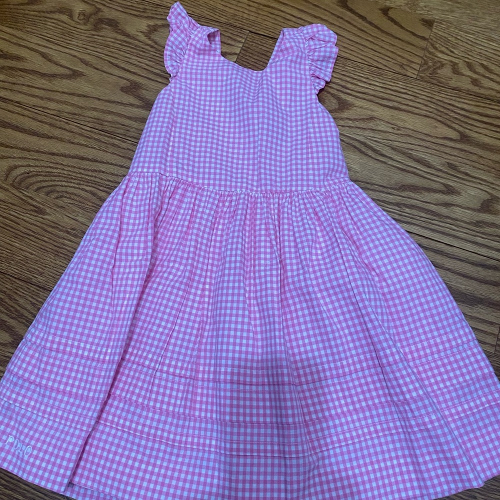 Ralph Lauren toddler girls gingham dress